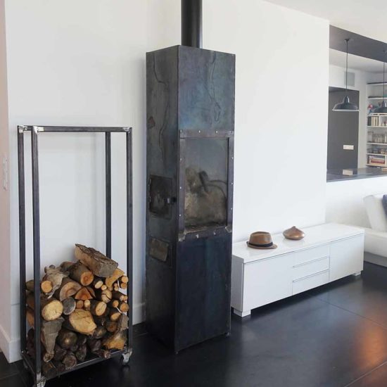 maison contemporaine_elise carbon_poele a bois