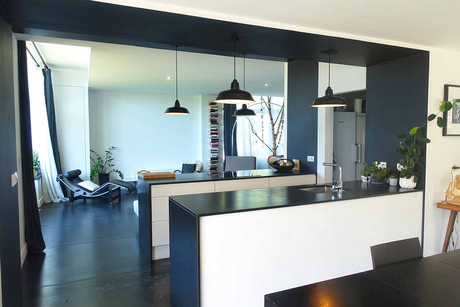 maison contemporaine_elise carbon_piece a vivre
