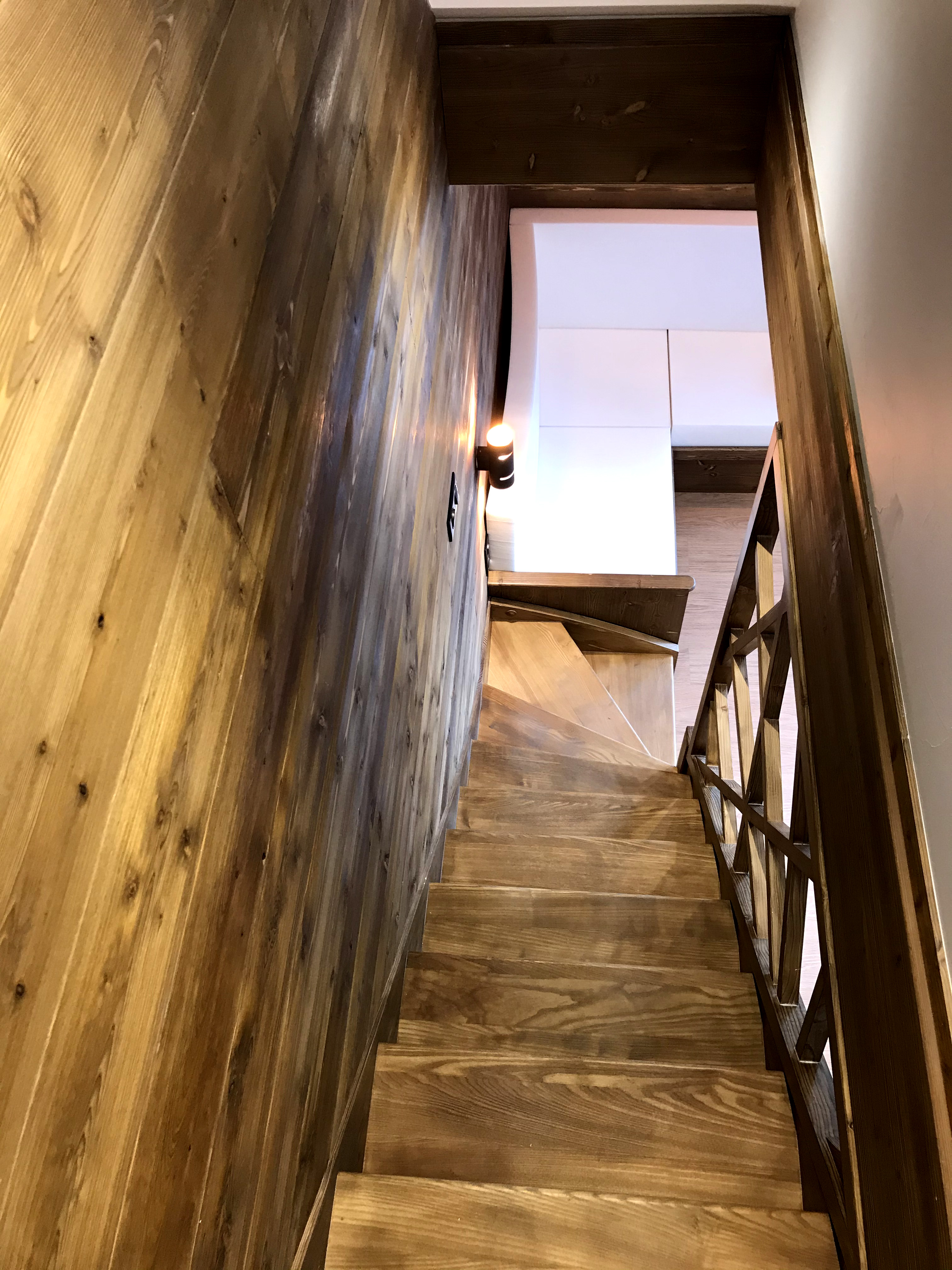 Escalier chalet